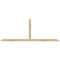 Ekena Millwork Portland Rough Sawn Timber Gable Bracket, Douglas Fir, 108"W x 40"H x 2"D x 4"F, 9/12 Pitch GBW108X40X0204POR00RDF - alternate 1